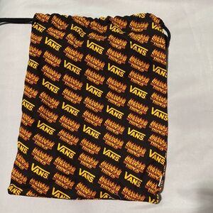 Vans x Stranger Things Canvas Drawstring Bag Netflix Collab Limited Promo NEW